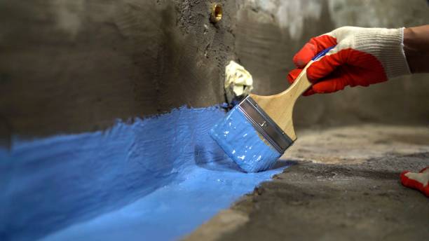 SJ Waterproofing Pros commercial waterproofing team near West Newton, IN